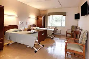 A semi private room at Dublin